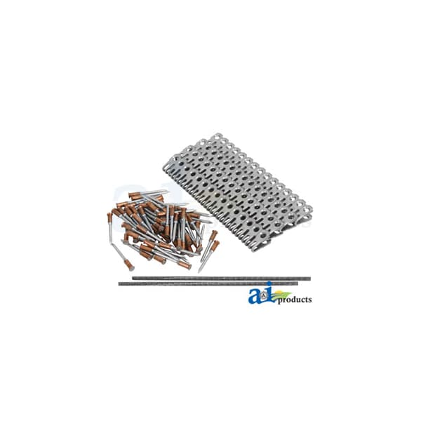 Alligator Rivet Plate Lacing pkg. 13" x4.5" x1"